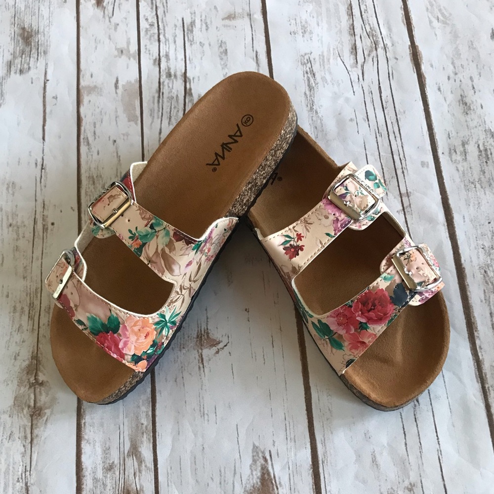 Floral Slip-on Sandal - Picture 9 of 15